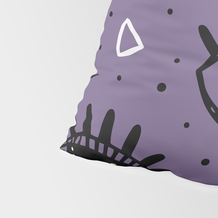 Mystic Eyes, Halloween, Purple Pillow Sham Gallery Image 4