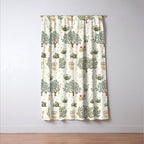 William Morris Orchard Bayleaf Rose Window Curtain Gallery Image 3