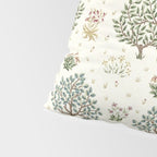 William Morris Orchard Bayleaf Rose Pillow Sham Gallery Image 4