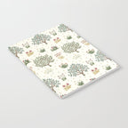 William Morris Orchard Bayleaf Rose Notebook Gallery Image 2