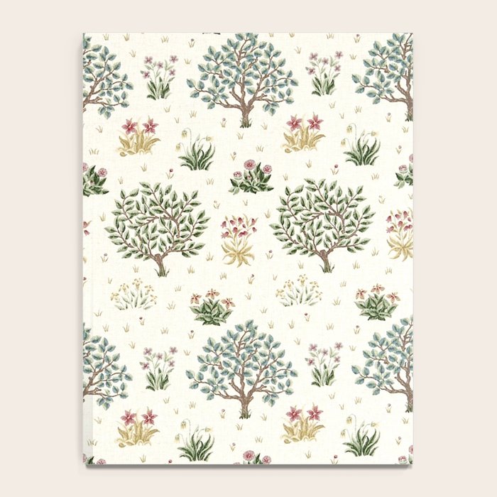 William Morris Orchard Bayleaf Rose Notebook Gallery Image 4