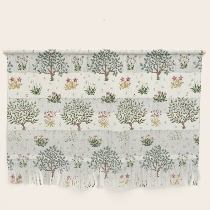 William Morris Orchard Bayleaf Rose Wall Hanging Gallery Image 1
