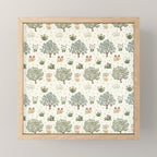 William Morris Orchard Bayleaf Rose Mini Art Print Gallery Image 1