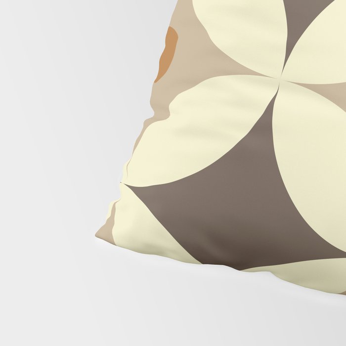Retro Geometric Circle Pattern Pillow Sham Gallery Image 4