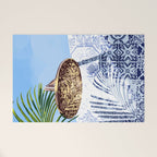 Tropical Shower Welcome Mat Gallery Image 1