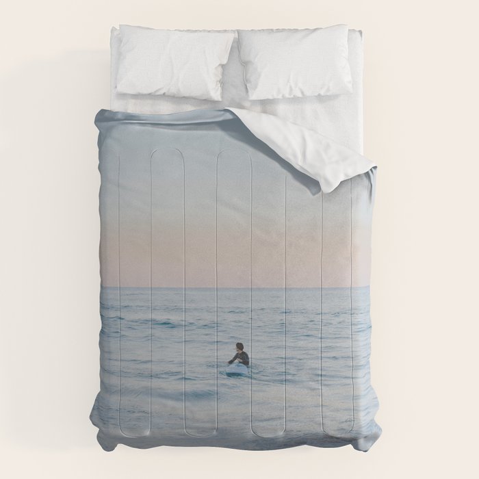 summer sunset xxi / bondi beach, australia Comforter Gallery Image 6