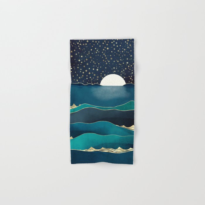 Moonlit Stars Bath Towel Gallery Image 1