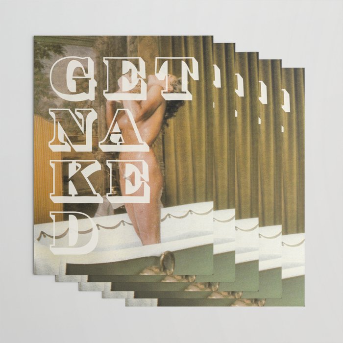 Get naked Wrapping Paper Gallery Image 3