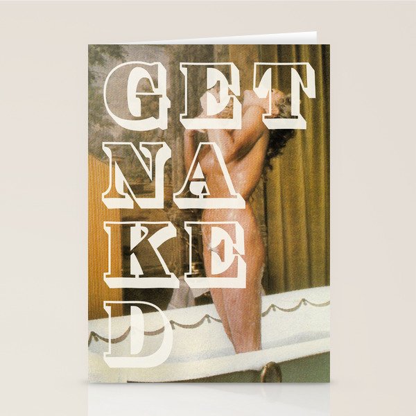 Get naked Stationery Card Gallery Image 2