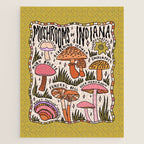 Mushrooms of Indiana Jigsaw Puzzle Gallery Image 1
