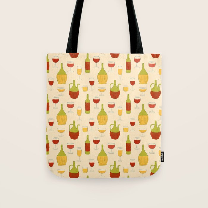Italian Vino Tote Bag Gallery Image 1