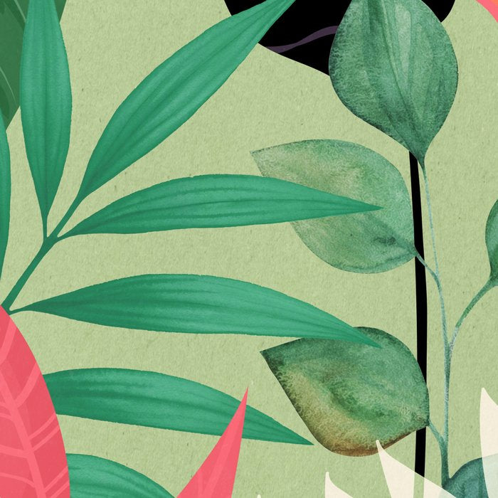 Minimal Abstract Art Tropical Garden 5 Coffee Mug Gallery Image 2