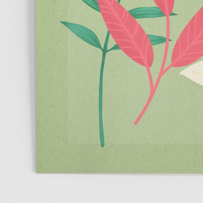 Minimal Abstract Art Tropical Garden 5 Poster Gallery Image 3
