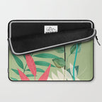 Minimal Abstract Art Tropical Garden 5 Laptop Sleeve Gallery Image 2