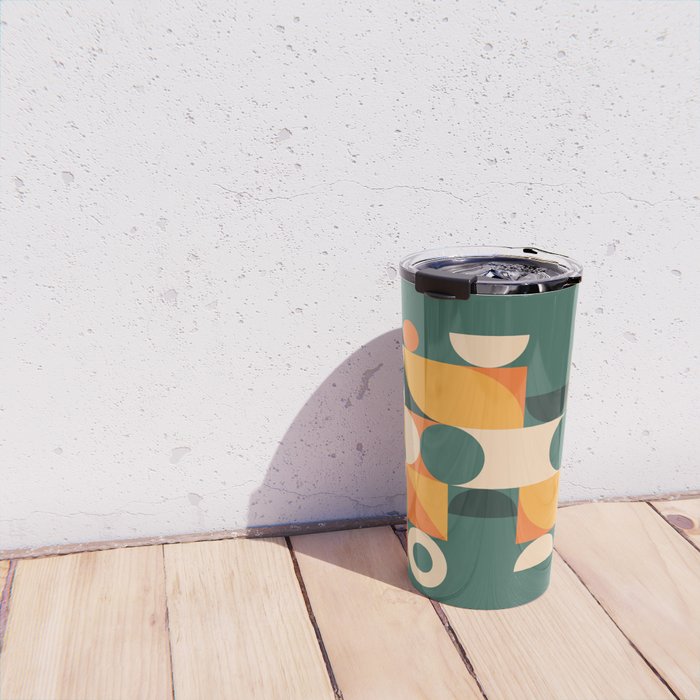 Modern Geometric 86D Travel Mug Gallery Image 4