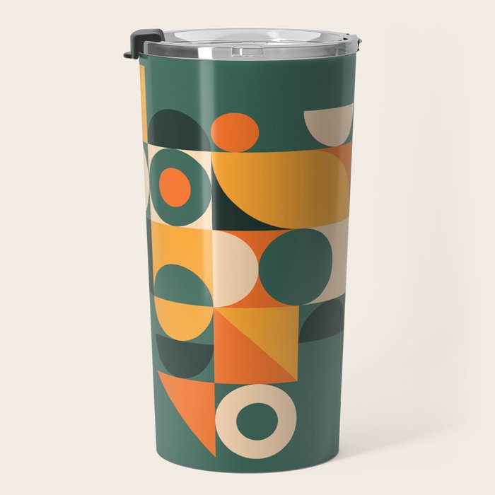 Modern Geometric 86D Travel Mug Gallery Image 3