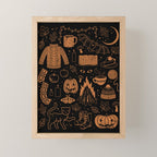 Autumn Nights: Halloween Mini Art Print Gallery Image 1