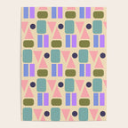 Mid-century Geometric Color Fun Poster Gallery Image 4