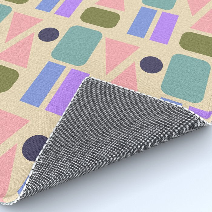 Mid-century Geometric Color Fun Rug Gallery Image 4