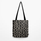 Noir: Mid Century Pattern Tote Bag Gallery Image 2