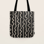 Noir: Mid Century Pattern Tote Bag Gallery Image 1