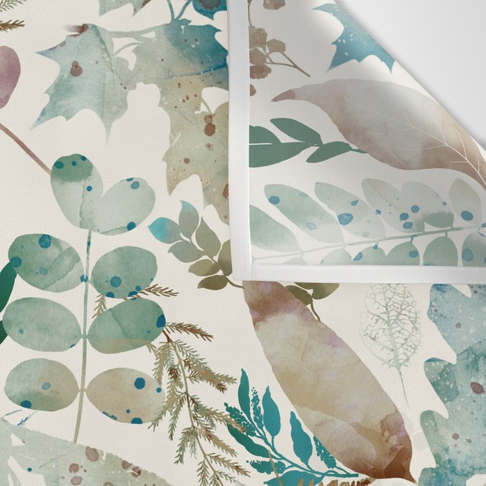 Autumn Botanical Bliss  Wall Tapestry Gallery Image 3