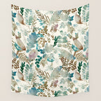 Autumn Botanical Bliss  Wall Tapestry Gallery Image 4