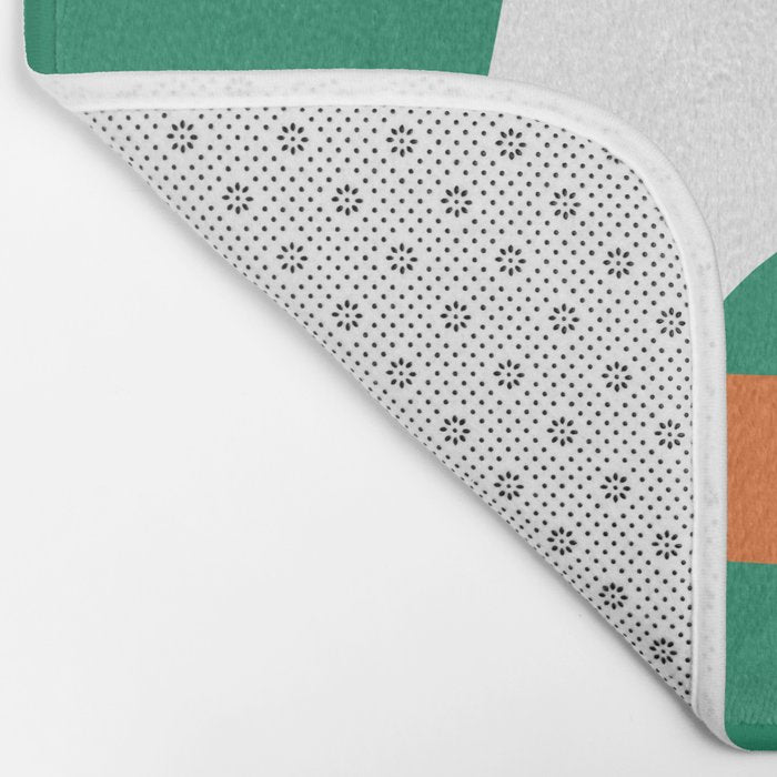 Poodle dog on skateboard Bath Mat Gallery Image 2