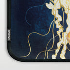 Yellow Metallic Jellyfish Laptop Sleeve Gallery Image 3