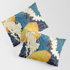 Yellow Metallic Jellyfish Pillow Sham Gallery Image 3