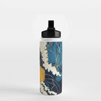 Yellow Metallic Jellyfish Water Bottle Gallery Image 2