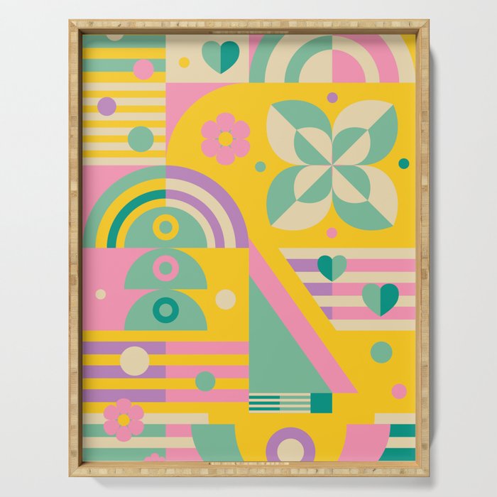 Spring Sailing Serving Tray Gallery Image 1