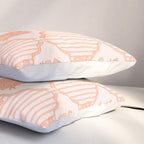 Eloise Print in Peach Pillow Sham Gallery Image 3