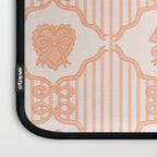 Eloise Print in Peach Laptop Sleeve Gallery Image 3