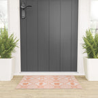 Eloise Print in Peach Welcome Mat Gallery Image 3