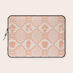 Eloise Print in Peach Laptop Sleeve Gallery Image 1