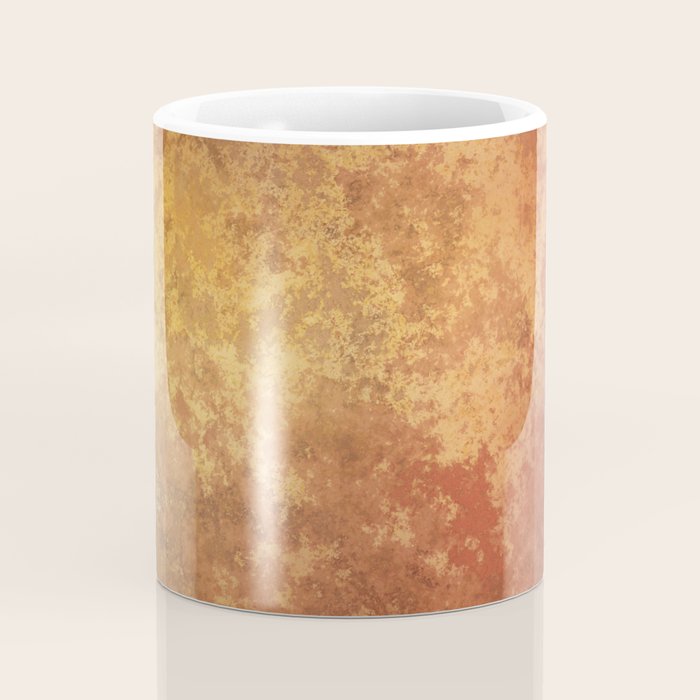 Rusted Copper and Gold Coffee Mug Gallery Image 4