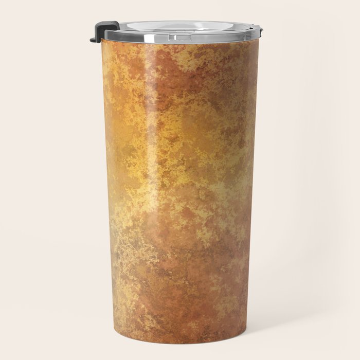 Rusted Copper and Gold Travel Mug Gallery Image 3