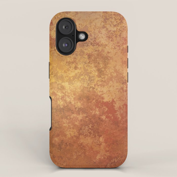 Rusted Copper and Gold iPhone Case Gallery Image 1