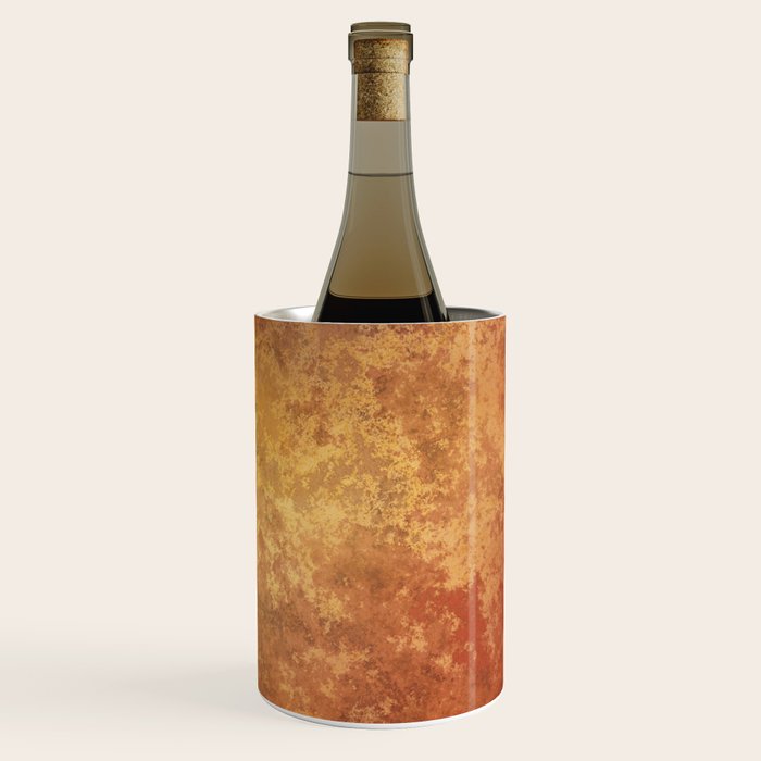 Rusted Copper and Gold Wine Chiller Gallery Image 1