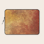 Rusted Copper and Gold Laptop Sleeve Gallery Image 1