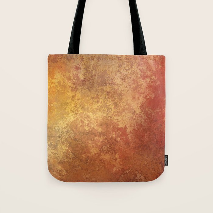 Rusted Copper and Gold Tote Bag Gallery Image 1