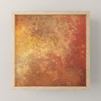 Rusted Copper and Gold Mini Art Print Gallery Image 1