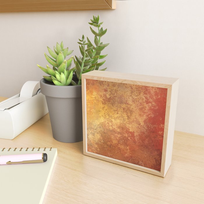 Rusted Copper and Gold Mini Art Print Gallery Image 2