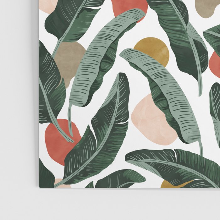 Modern banana leaf Poster Gallery Image 3