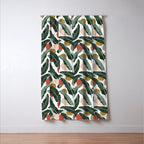 Modern banana leaf Window Curtain Gallery Image 3