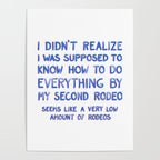 This Is My Second Rodeo Poster Gallery Image 4