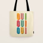 Oui oui oui Tote Bag Gallery Image 1