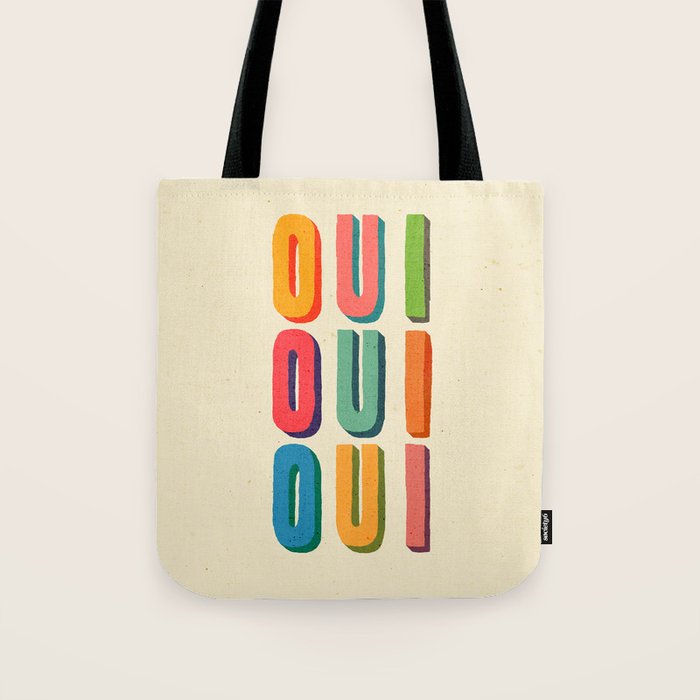 Oui oui oui Tote Bag Gallery Image 1