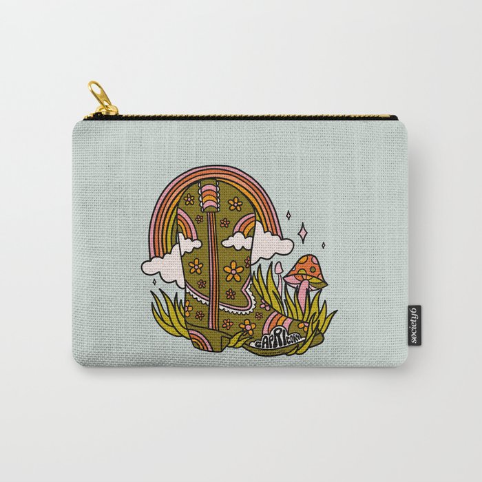 Capricorn Cowboy Boots Carry All Pouch Gallery Image 1